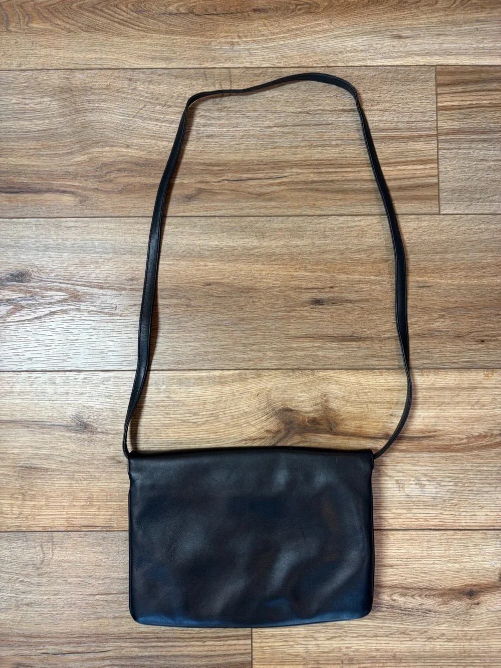 Vintage Paloma Picasso Black Leather Triple Gold 